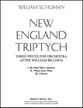 New England Triptych-Study Score Study Scores sheet music cover